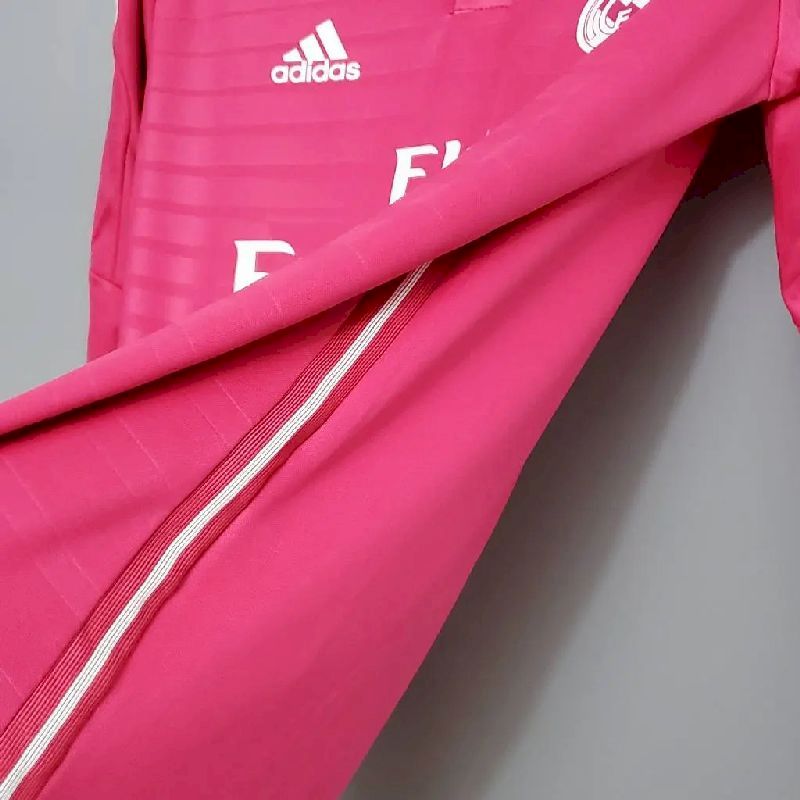 Camisa retrô de manga comprida reserva do Real Madrid 2014/15