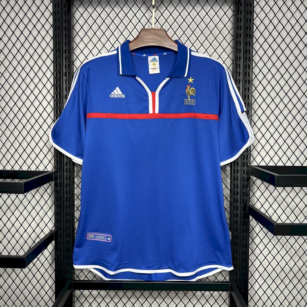 Camisa retrô da França 2000
