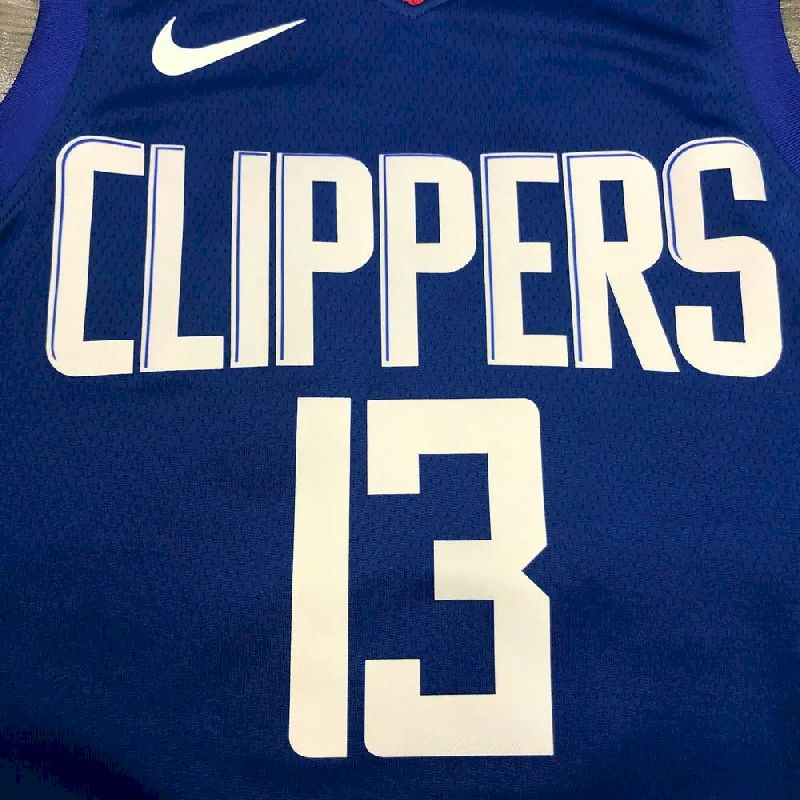 Men’s Paul George Royal 2020-21 Player Version Jersey – Icon Edition