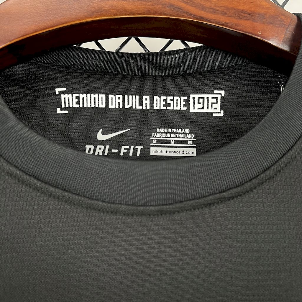 Camisa preta retrô do Santos 2011/12
