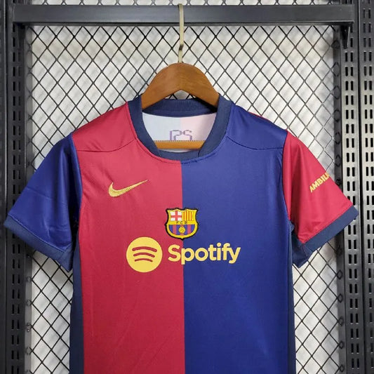 Barcelona 2024/25 Home Kids Kit