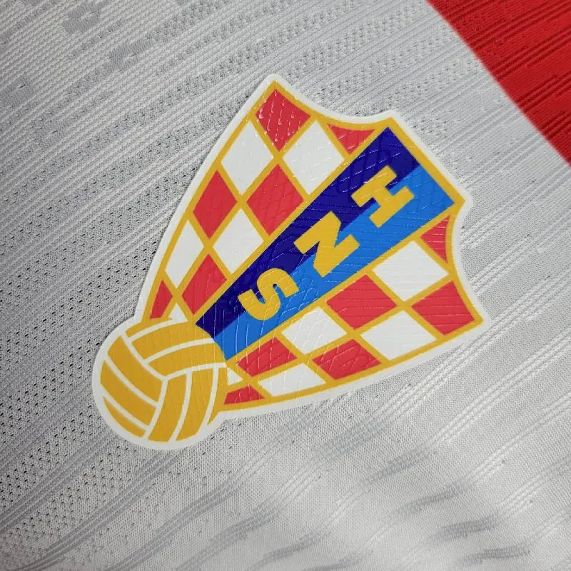 Croatia 2024/25 Euro Home Jersey Player Version