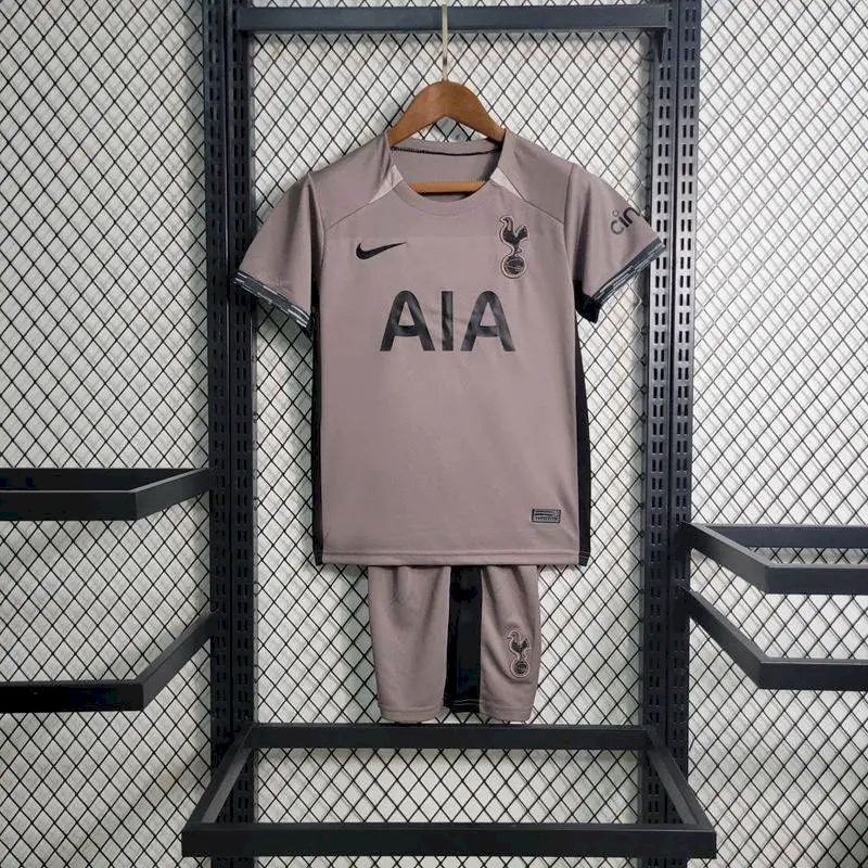 Terceiro uniforme infantil do Tottenham Hotspur 2023/24