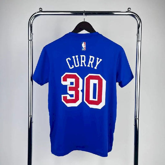 Camiseta masculina Stephen Curry Blue Team