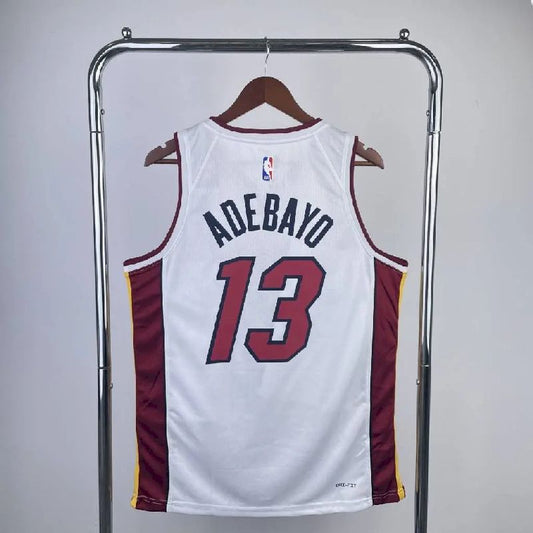 Men’s Bam Adebayo White Team Jersey