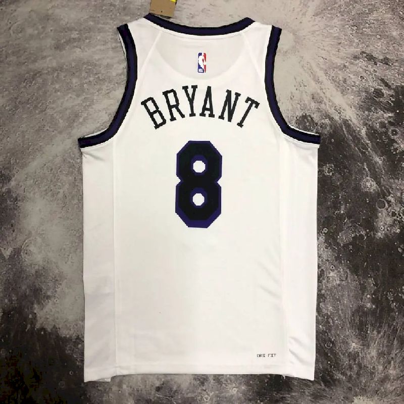 Men’s Kobe Bryant White Team Jersey – City Edition