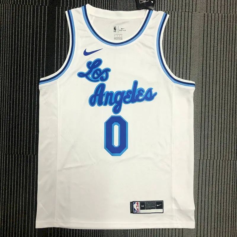 Men’s Russell Westbrook Royal Retro Classics 2020-21 Swingman Player Version Jersey – Classic Edition