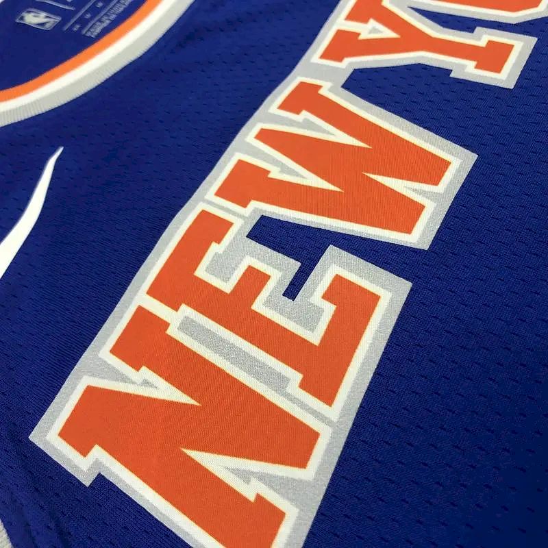 Men’s Derrick Rose Blue 2020-21 Swingman Player Version Jersey – Icon Edition
