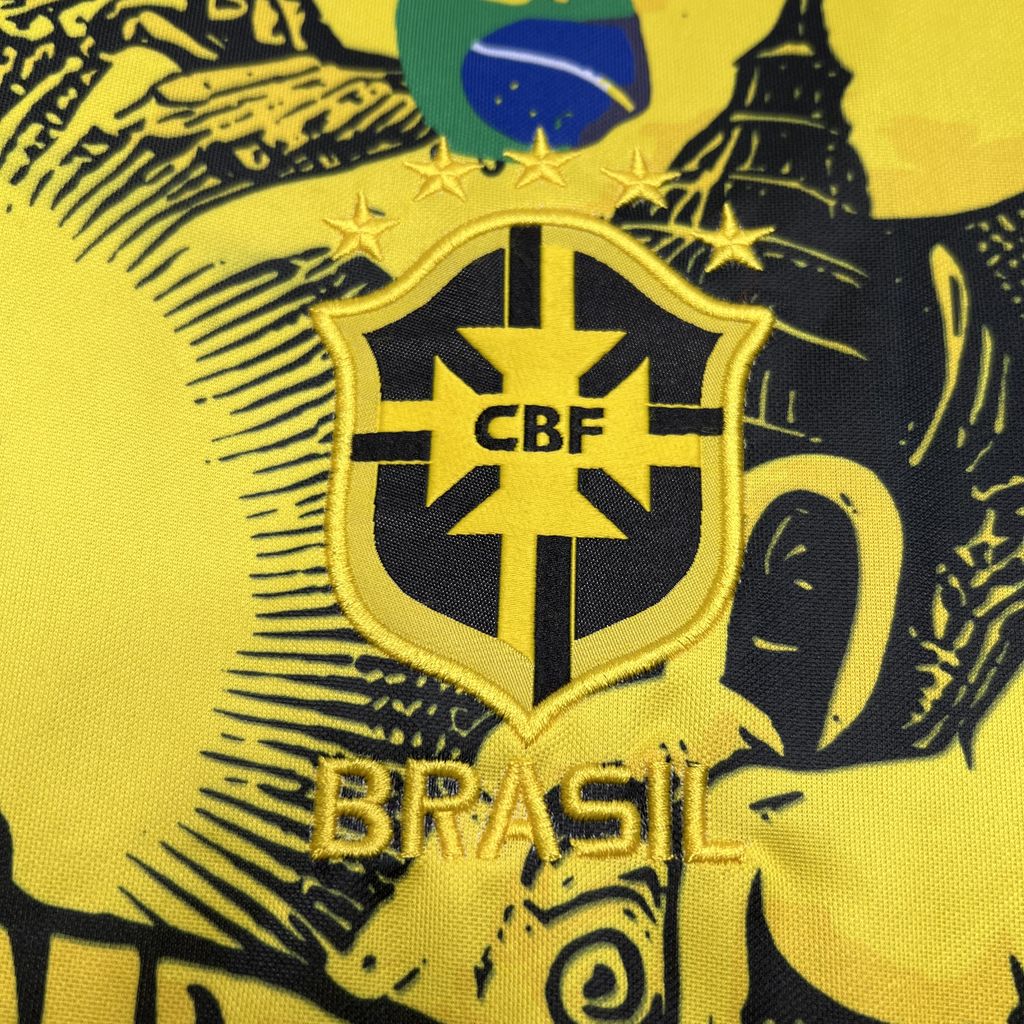 Brazil 2024/25 Special Edition Yellow Jersey