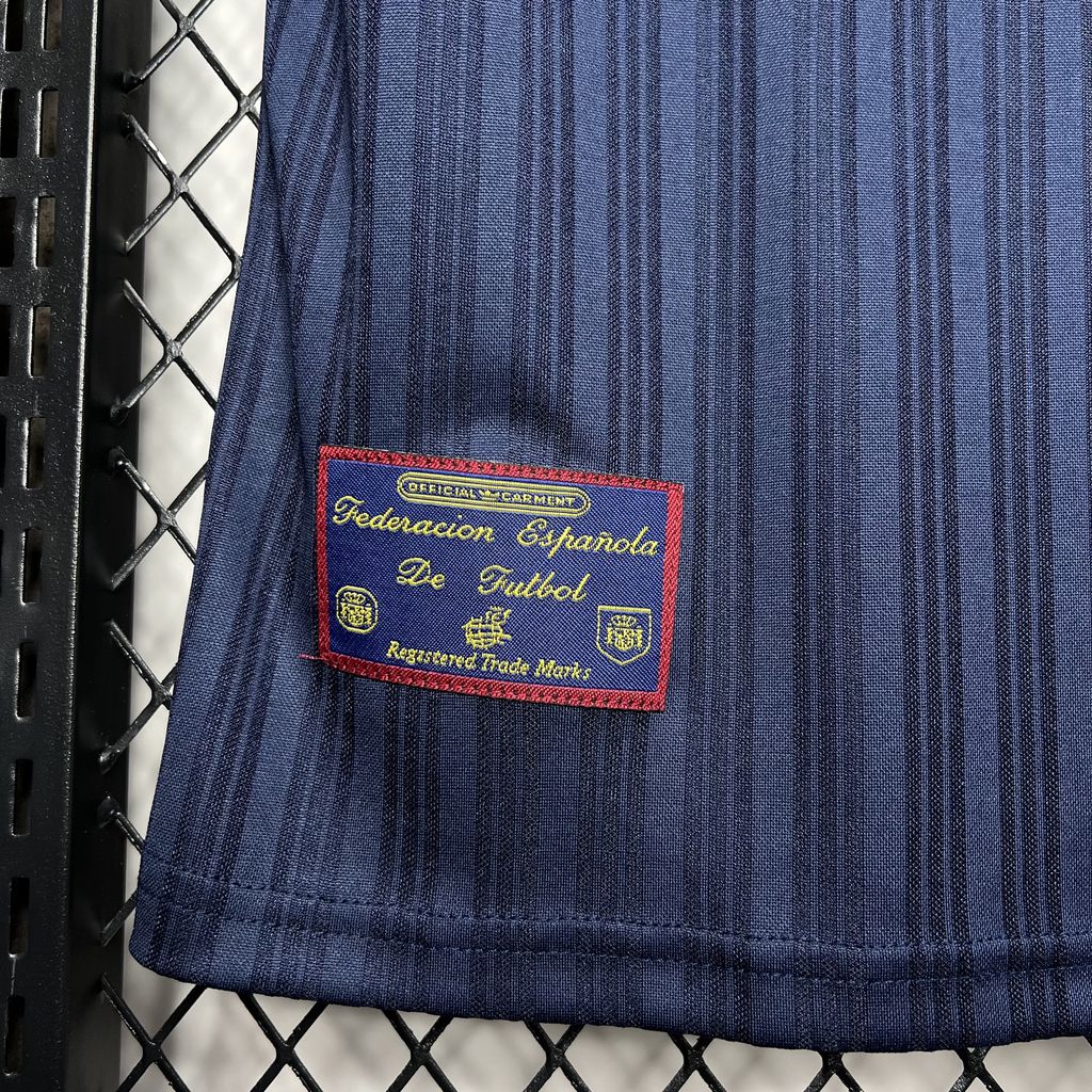 Camisa reserva retrô da Espanha de 1996