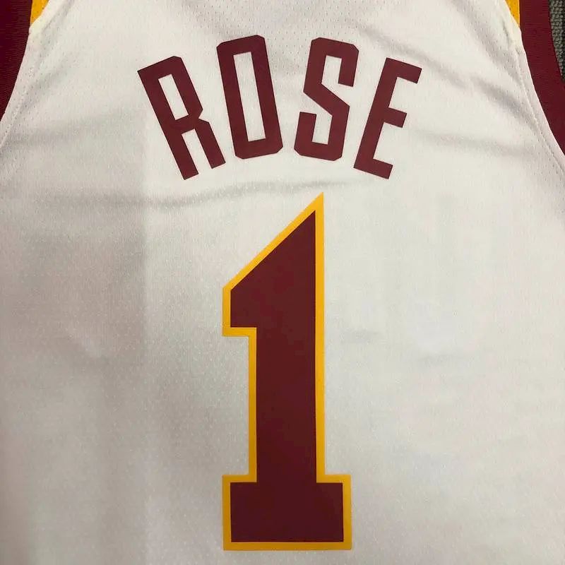 Camisa Derrick Rose Branca Masculina - Edição Associação
