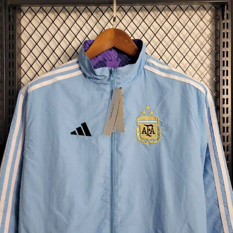 Argentina 2023 Jaqueta Corta-vento Dupla Face