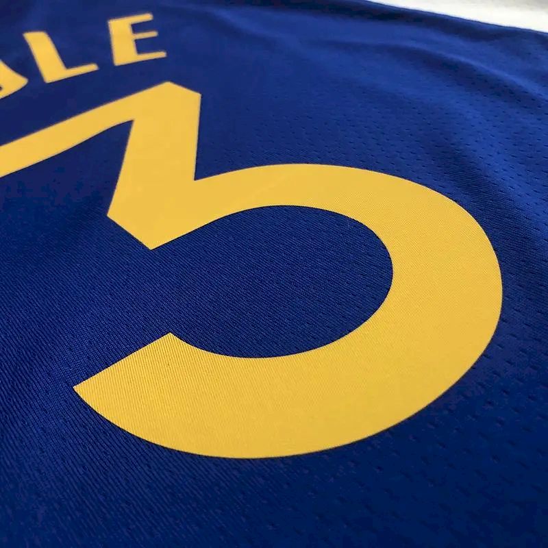 Camisa Jordan Poole Azul Masculina – Edição de 75º Aniversário