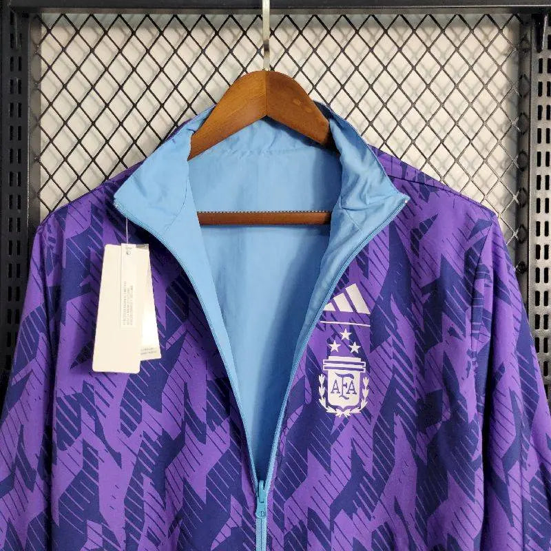Argentina 2023 Jaqueta Corta-vento Dupla Face