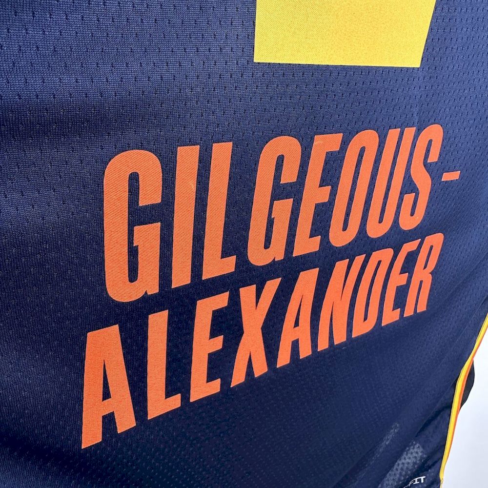 Oklahoma City Thunder 2024/25 City Edition GILGEOUS ALEXANDER#2