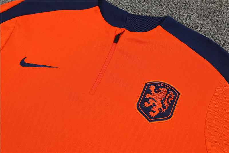 Suéter adulto com zíper e calça Holanda 2024/25 14001
