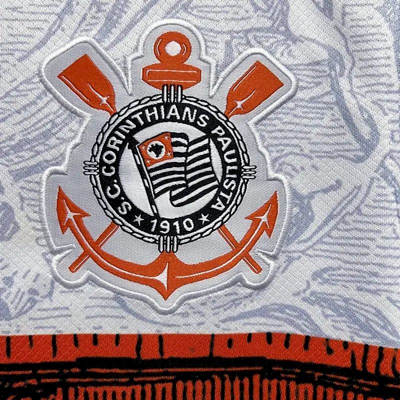 Camisa Polo Corinthians 2023/24 Branca