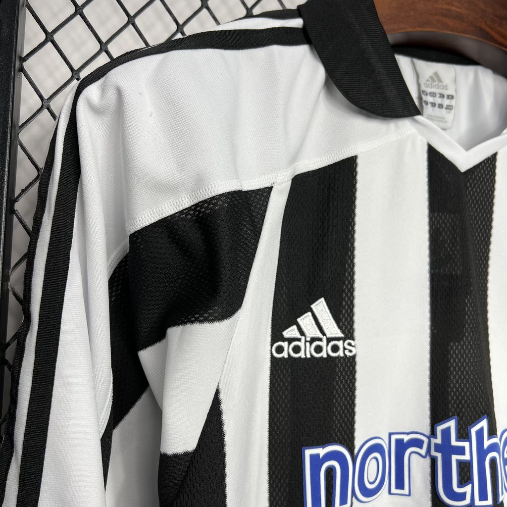 Camisa retrô de mangas compridas Newcastle United 2003/05 Home