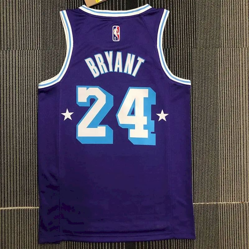 Men’s Kobe Bryant Purple Team Jersey – 75th Anniversary City Edition