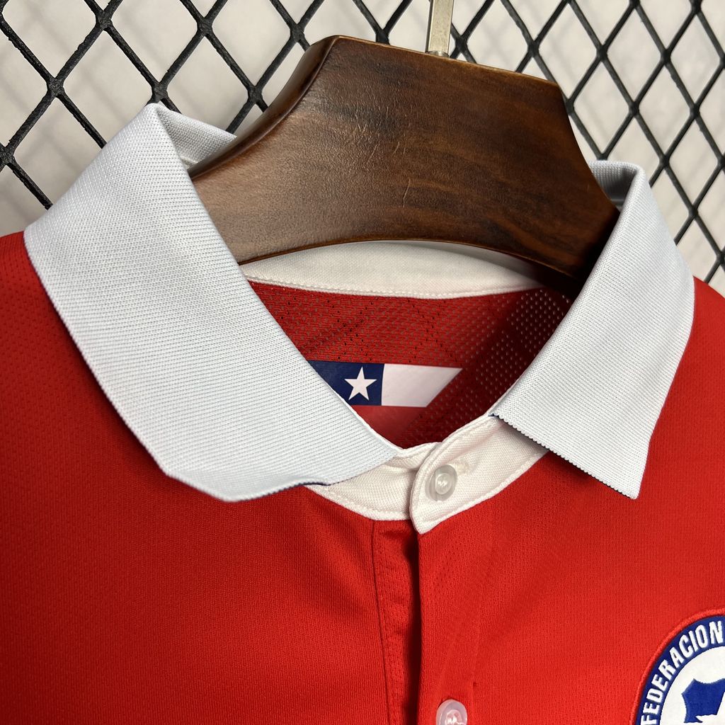 Camisa retrô titular do Chile 2015/16