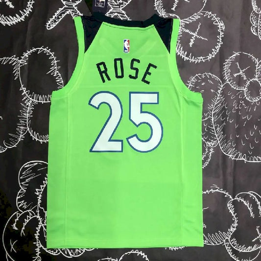 Camisa Derrick Rose Verde Masculina – Edição Statement