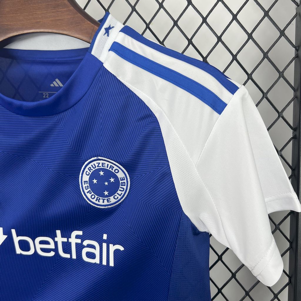 Kit Cruzeiro 2025/26 Home Infantil