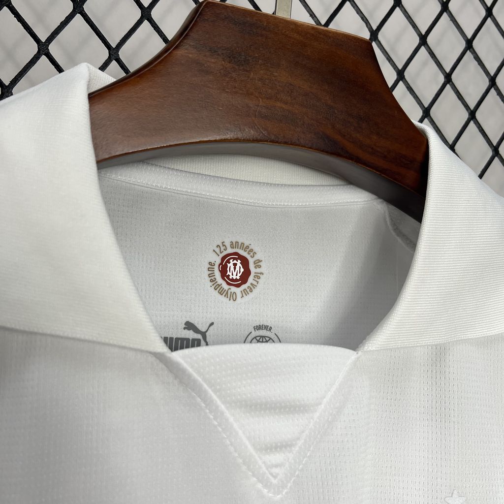 Olympique de Marseille 125Th Anniversary White Jersey