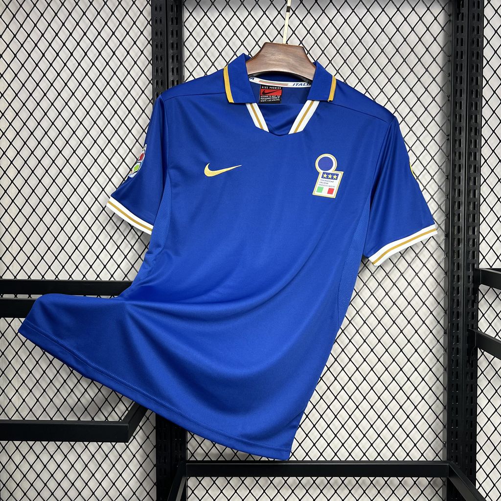 Camisa retrô da Itália 1996