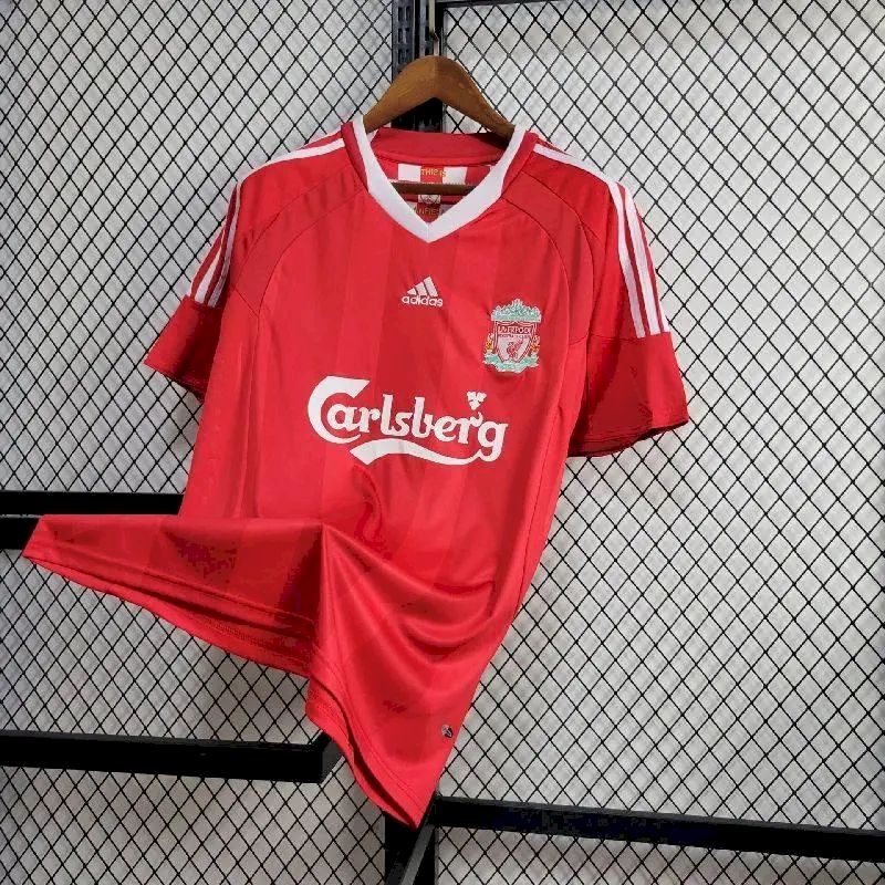 Liverpool 2008/10 Home Champion League Edition Jersey