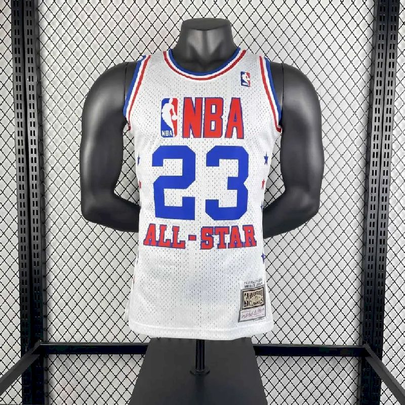 Camisa Michael Jordan All Star Branca Retro Masculina 2003