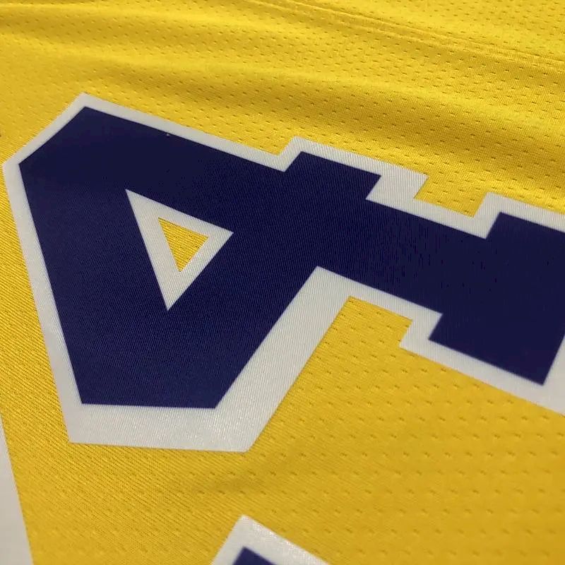 Men’s Kobe Bryant Yellow Team Jersey – 75th Anniversary Edition