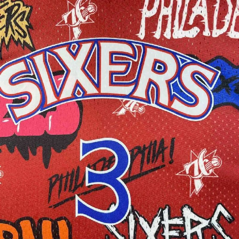 Camisa masculina M&N 1996/97 Allen Iverson retrô