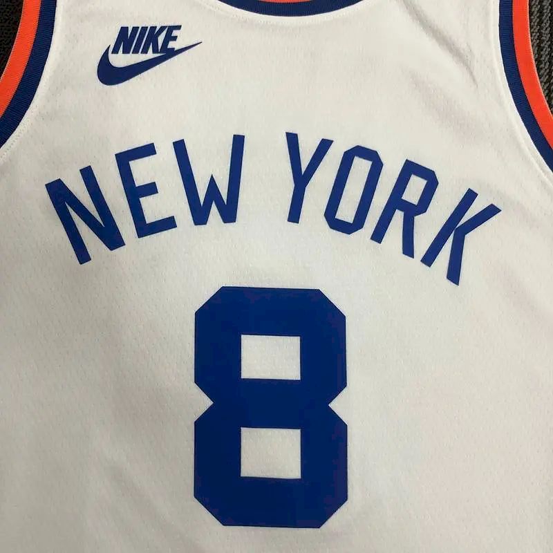 Camisa Kemba Walker Masculina Branca 2021-22 75º Aniversário – Edição Clássica