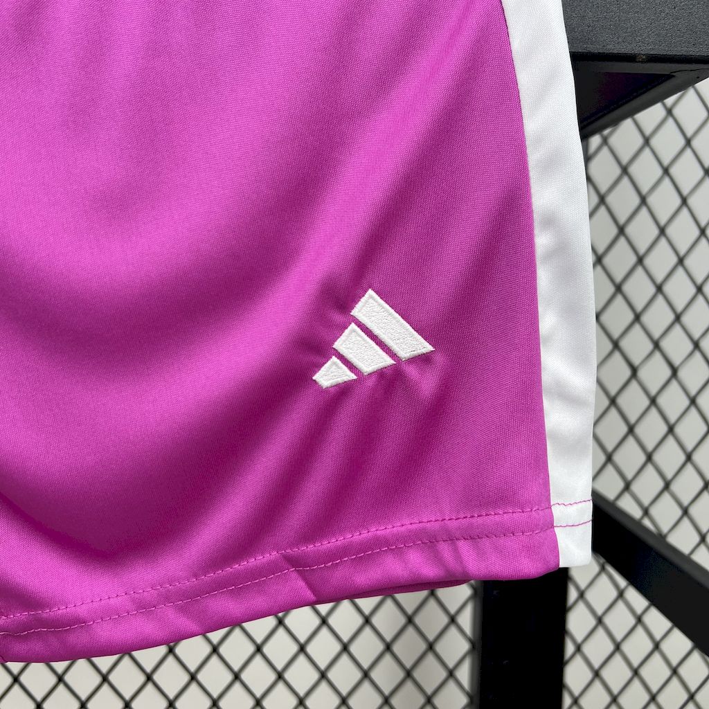 Real Madrid 2025/26 Purple Goalkeeper Kids Kit