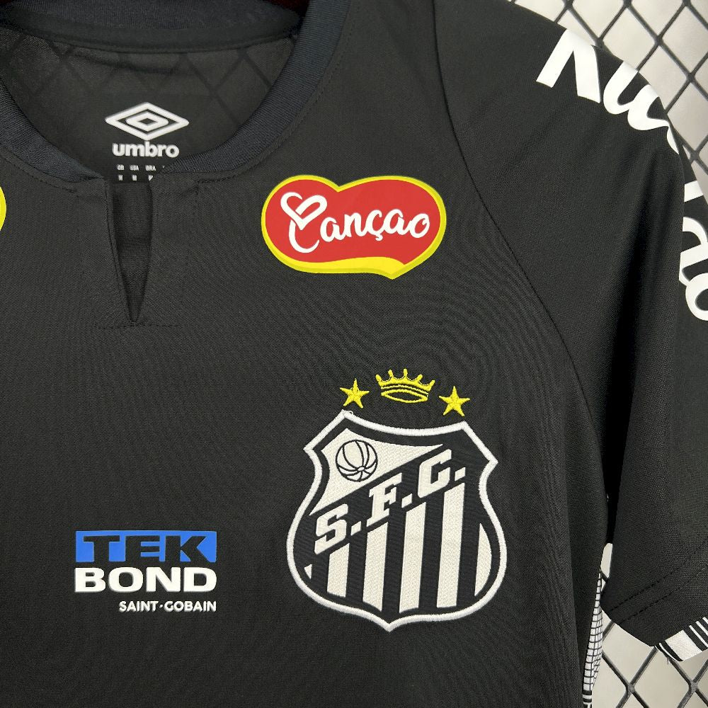 Santos 2025/26 Black Special Edition Jersey