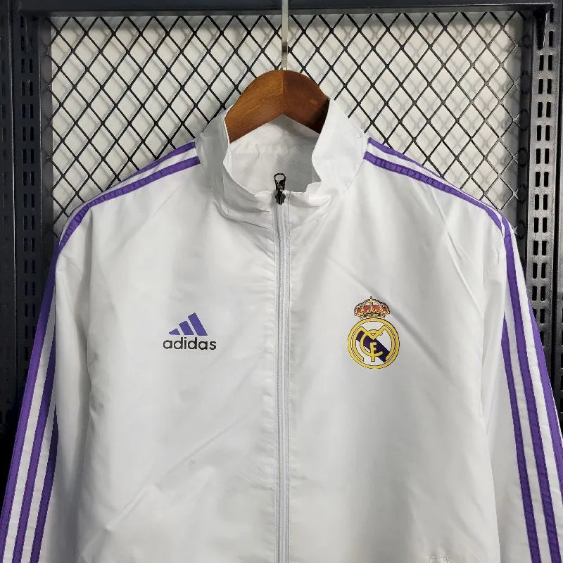 Corta-vento dupla face Real Madrid 2023-24