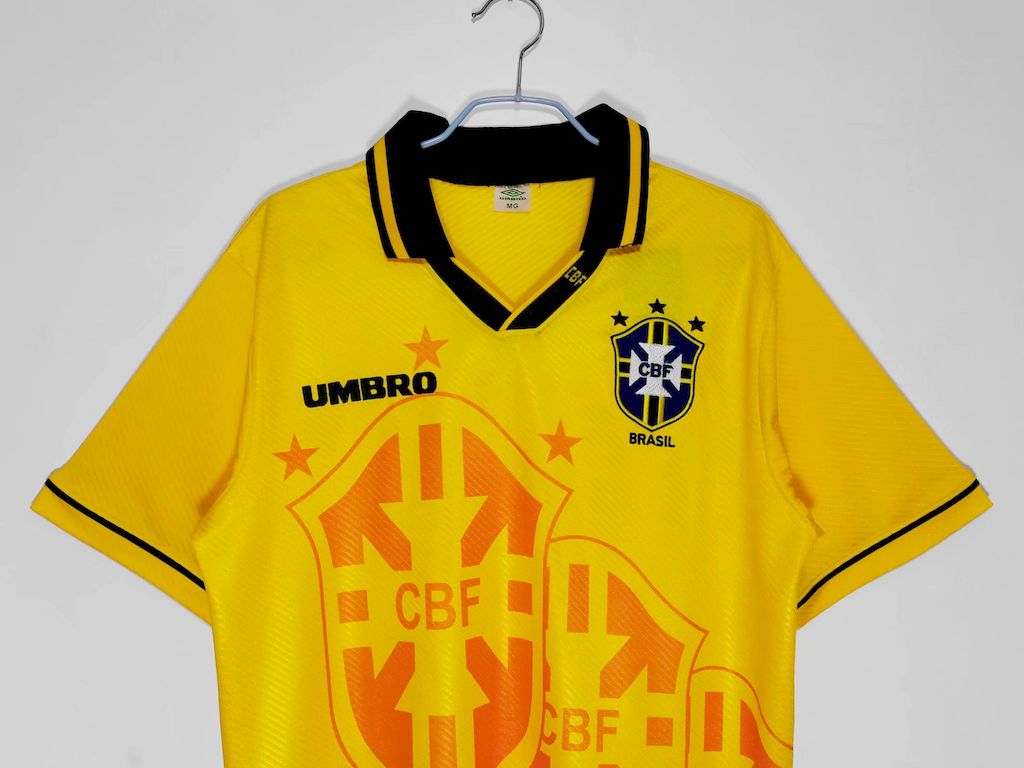 Brazil 1994 World Cup Home Retro Jersey