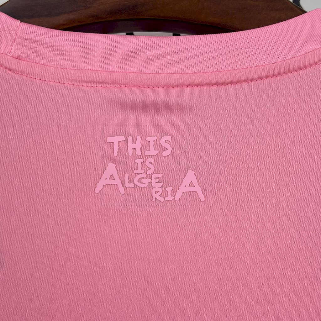 Camisa rosa da Argélia 2024/25