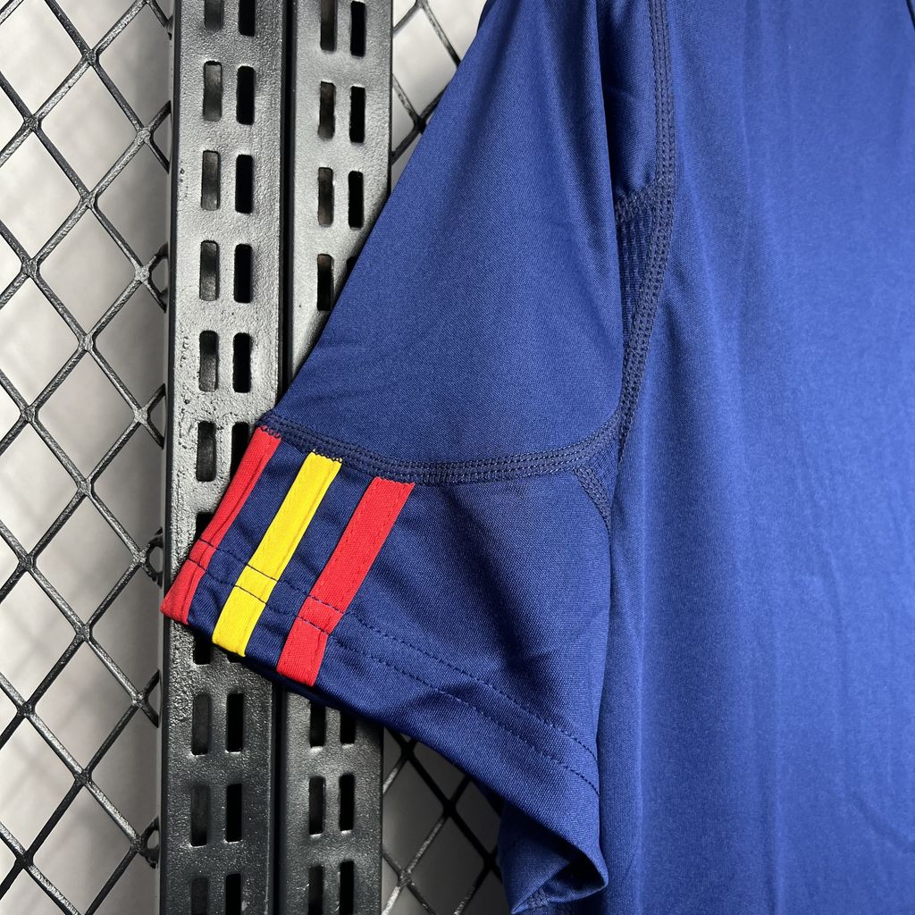 Camisa retrô reserva da Espanha 2010