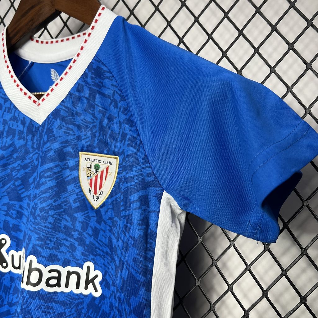 Athletic Bilbao 2024/25 Away Kids Kit