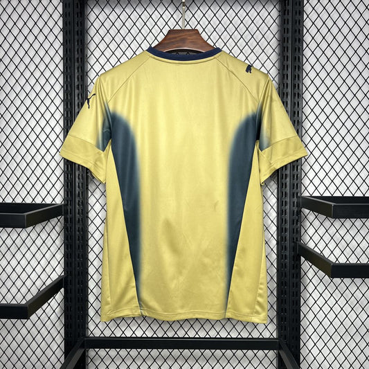Camisa retrô de goleiro da Itália na Copa do Mundo de 2006