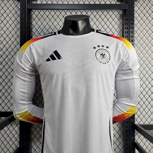 Men's Germany 2024/25 Home Long Sleeve Jersey Player Version