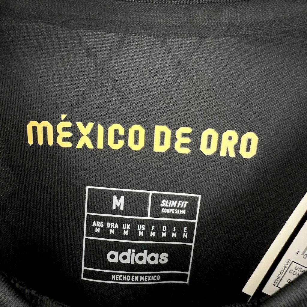 Camisa México 2025/26 Ouro-Preto Mangas Compridas