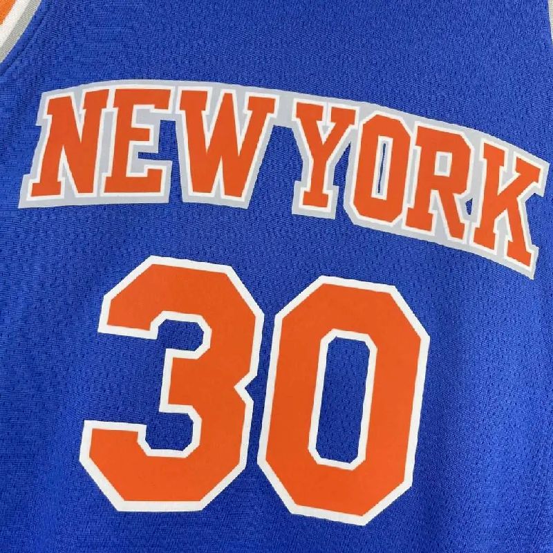 Men’s Julius Randle Away Blue Team Jersey
