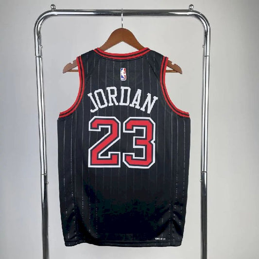 Camisa preta masculina Michael Jordan Team – Edição Statement