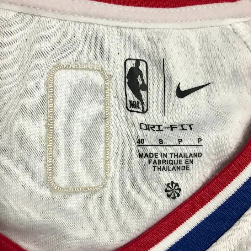 Camisa Paul George White Masculina – Edição de 75º Aniversário