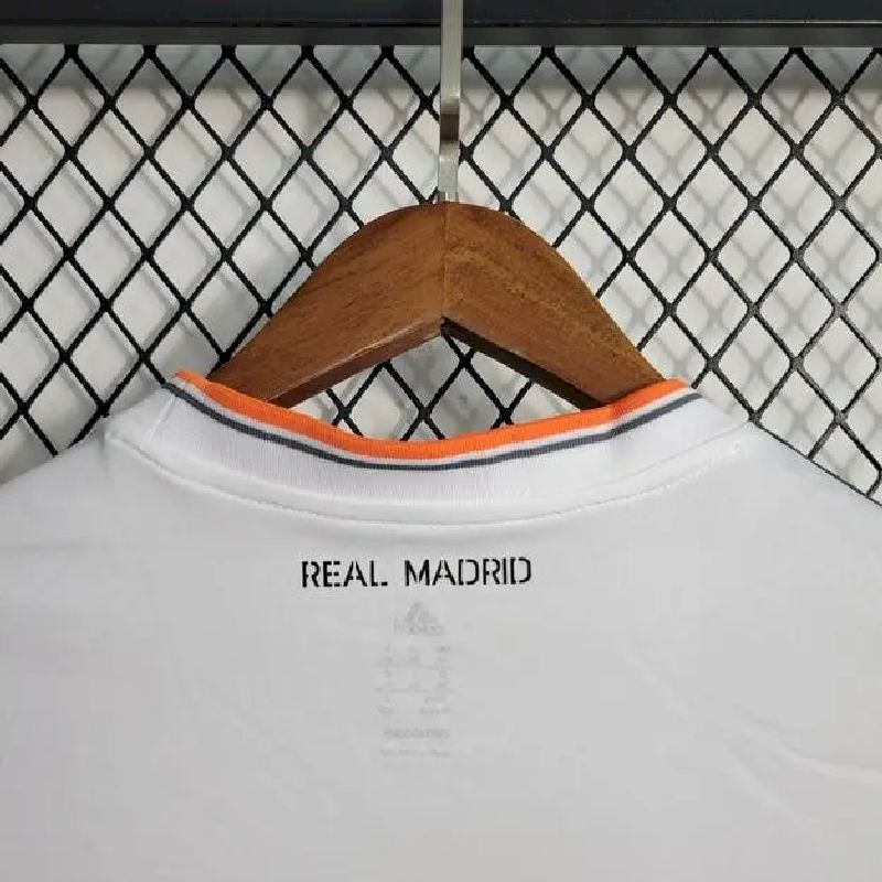 Camisa retrô manga longa do Real Madrid 2013/14 Home