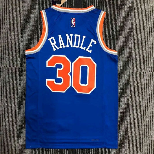 Camisa masculina Julius Randle Blue Team – Edição de 75º aniversário