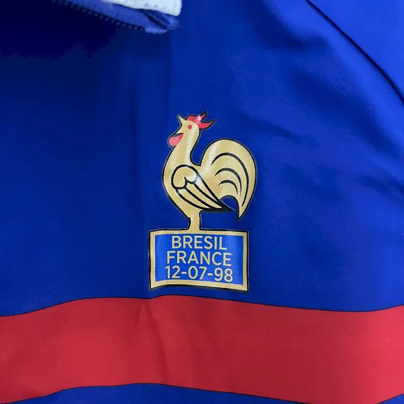 França 2024 Jaqueta corta-vento dupla face