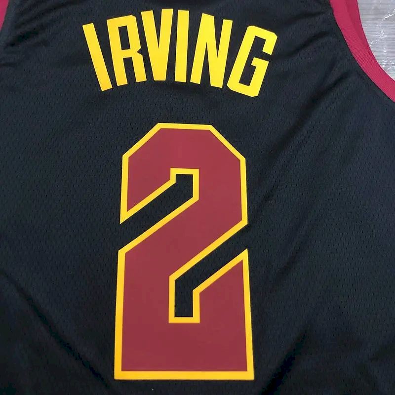 Kyrie Irving Men’s Black Swingman Team Jersey – Statement Edition
